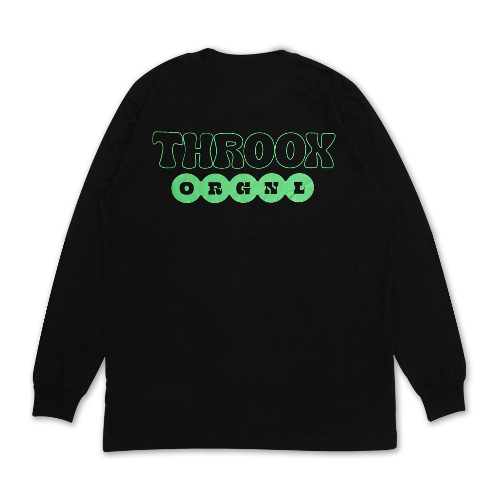 Throox Longsleeve || Throox Kaos Lengan Panjang Martinelli Black