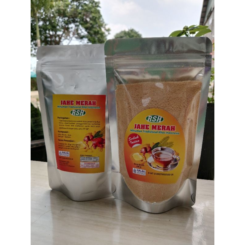 

Jahe Merah, Minuman Herbal Bubuk Instan 100% Tanpa Pengawet dan pemanis buatan