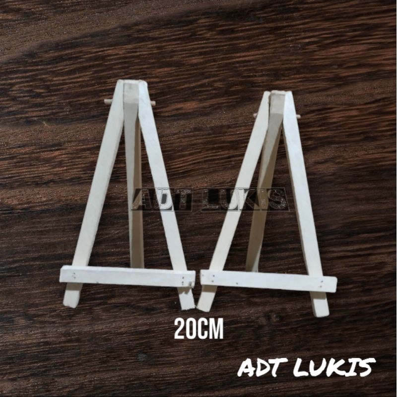 

EASEL stand lukisan 20cm kayu jabon
