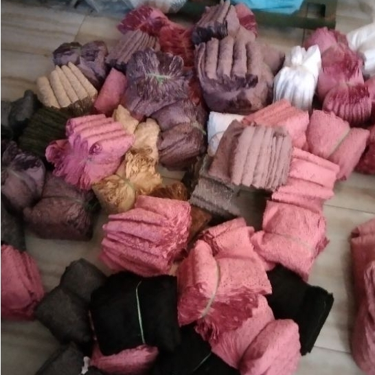 Renda bordir untuk mukena khodijah/aksesories mukena khodijah