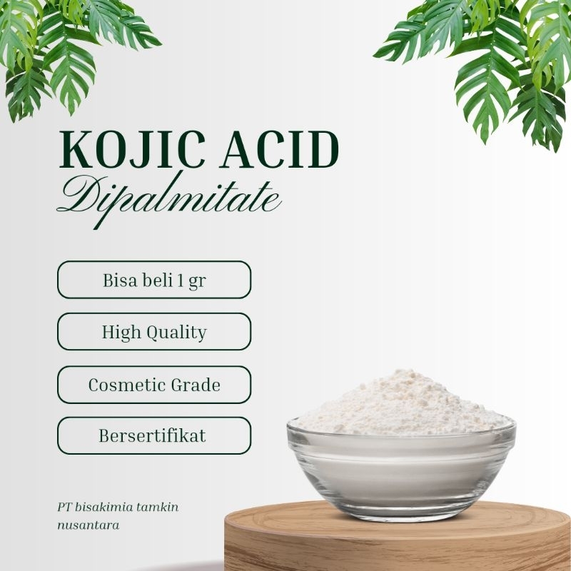 Kojic acid dipalmitate powder serbuk original