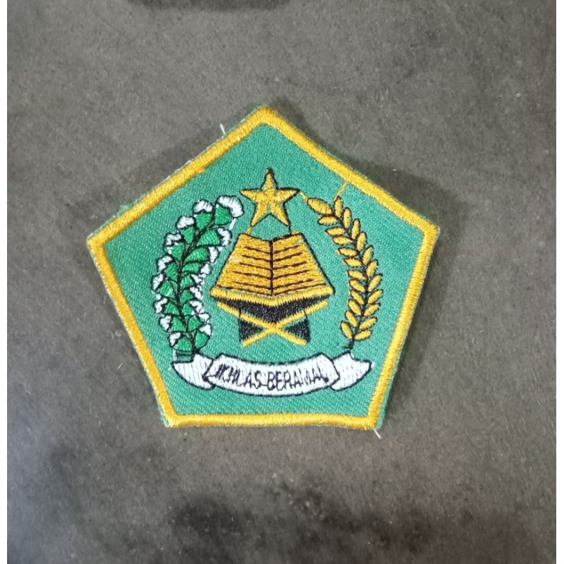 bordir logo ikhlas beramal
