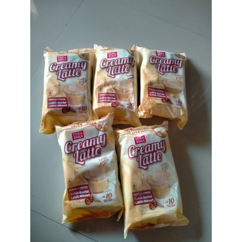 

KOPI TORABIKA CREAMY LATTE ISI 10pcs