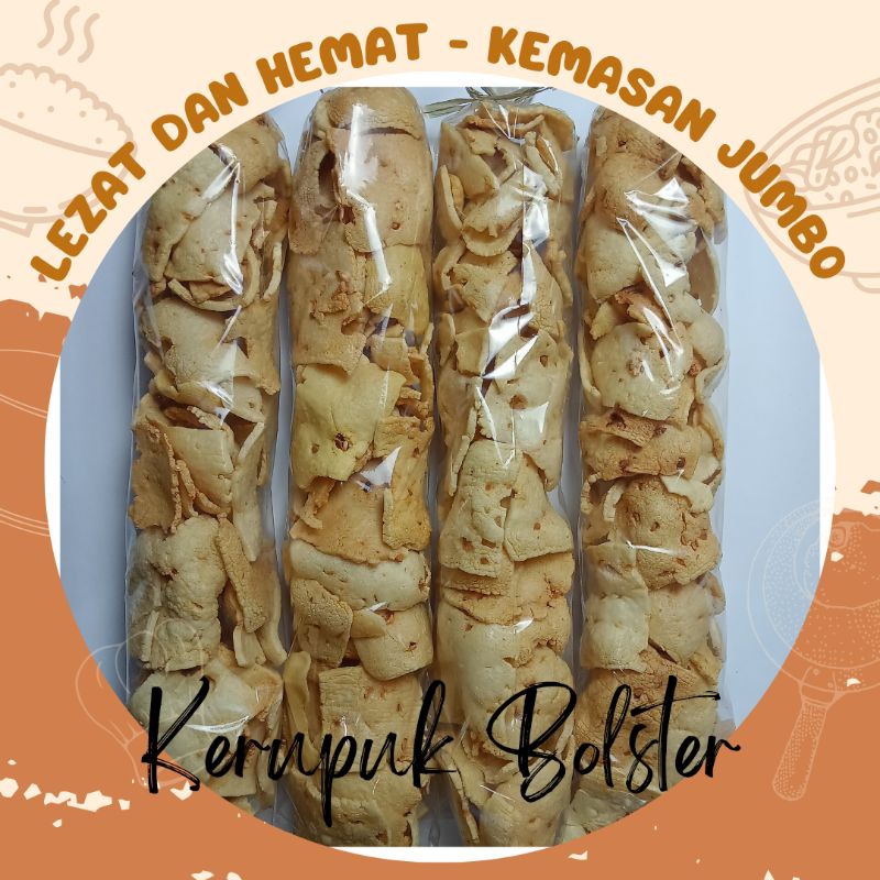 

BOLSTER Kerupuk Tempe Kemasan Jumbo 100% Halal