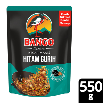 

Bango Kecap Manis Hitam Gurih Kemasan Refill 550g