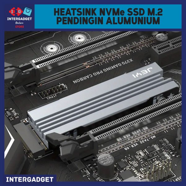 Heatsink NVMe SSD M.2 Pendingin Aluminium