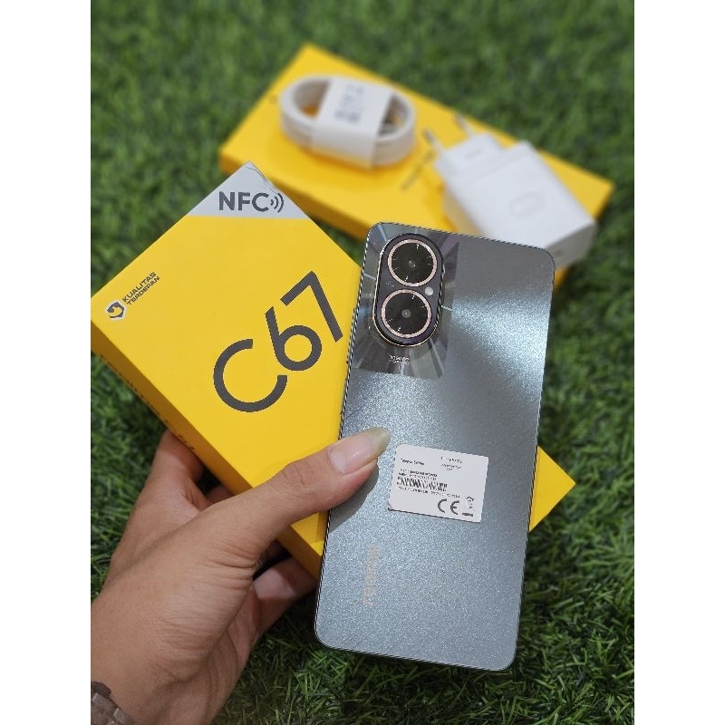 REALME C67 8/128GB SECOND LENGKAP MULUS NOMINUS RESMI INDONESIA