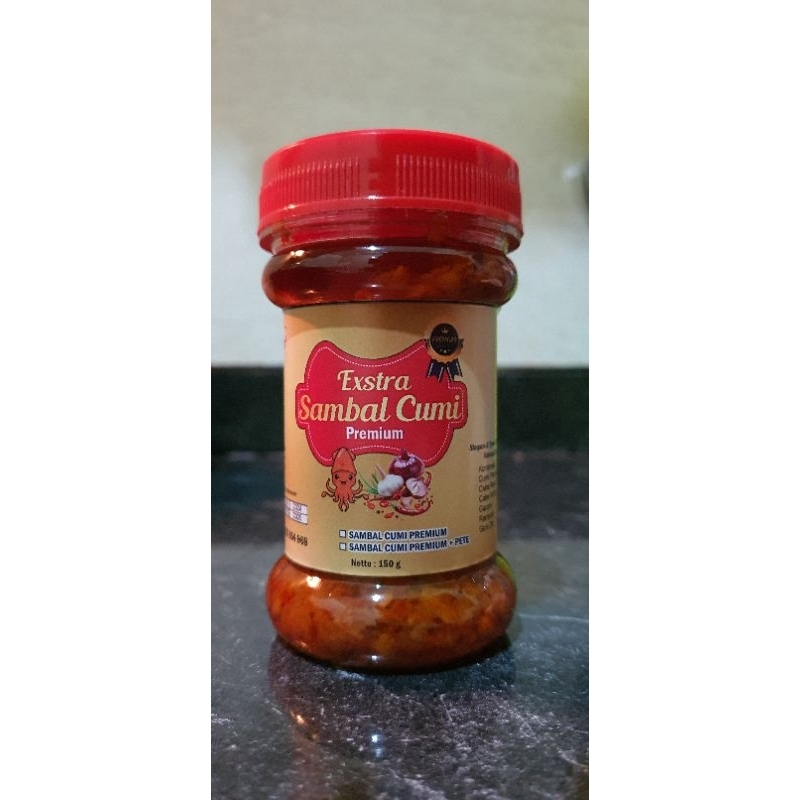 

extra sambal cumi premium