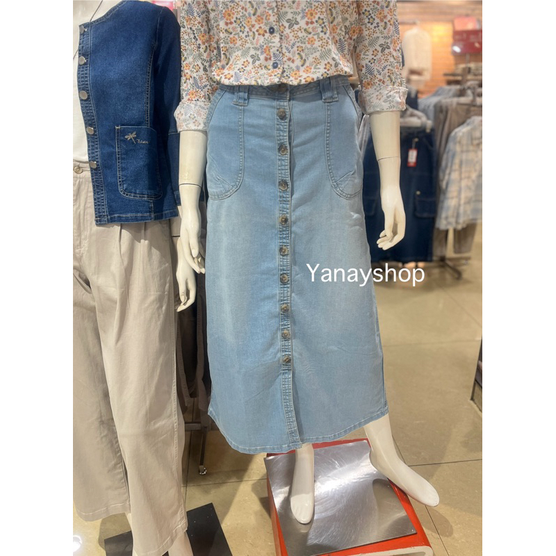 rok jeans wanita triset original