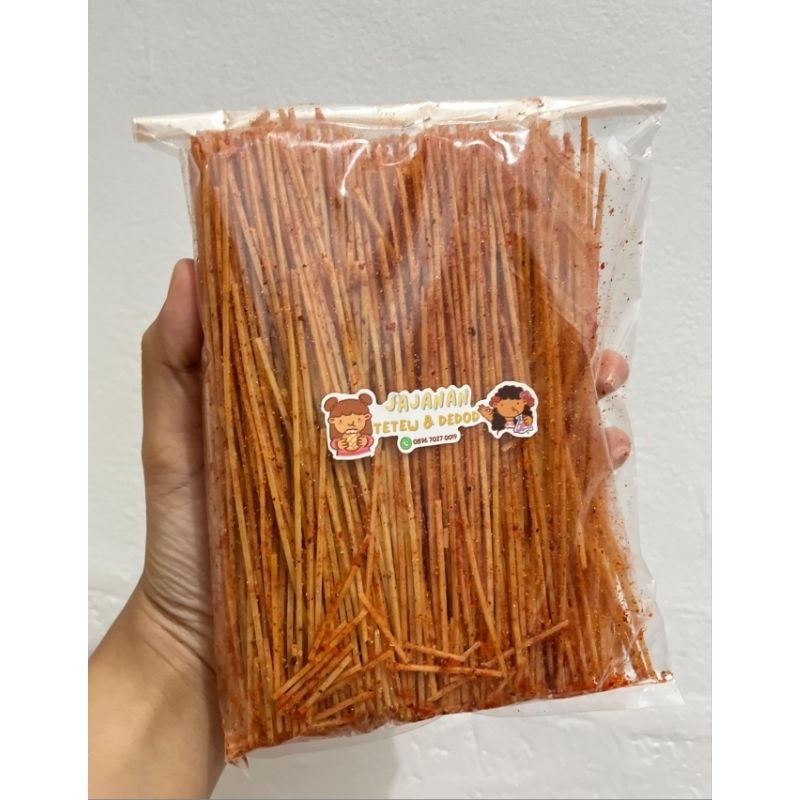 

Snack Lidi Pedas 250 gram