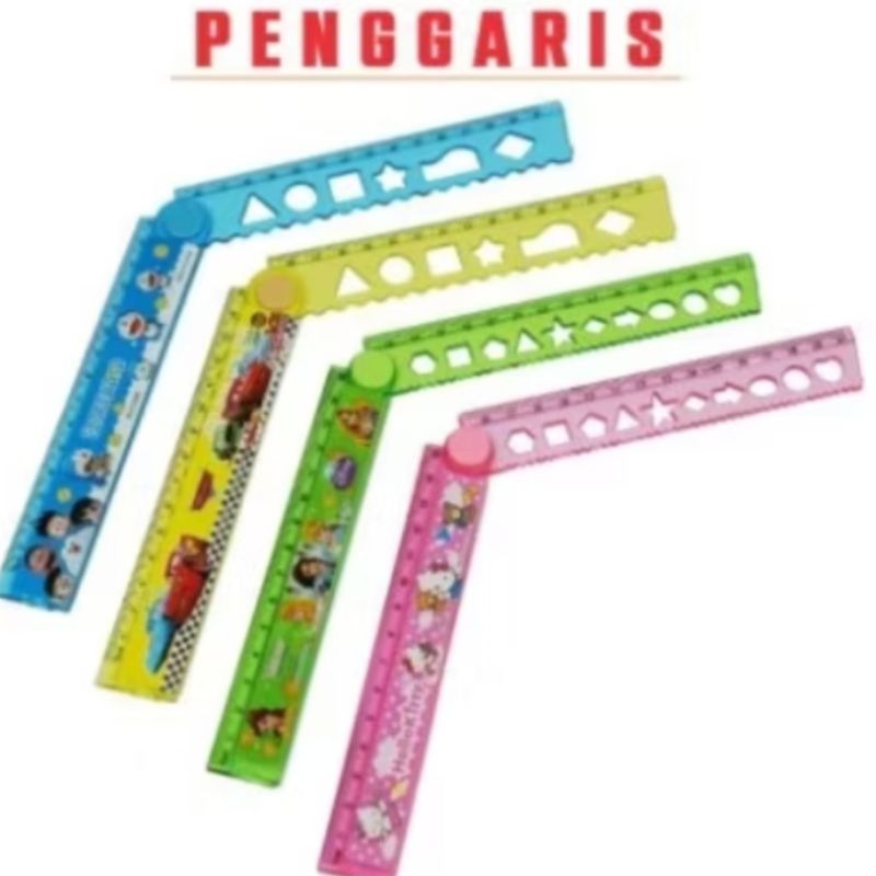 

penggaris Lipat Motif Lucu/
