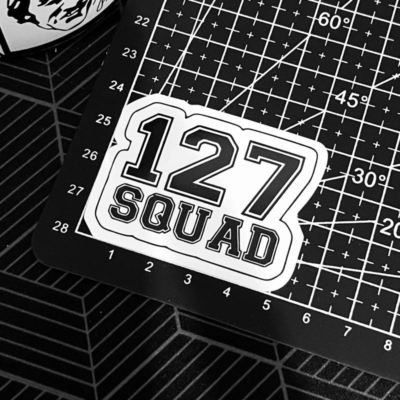 

Sticker NCT 127 Squad | stiker kpop anti air