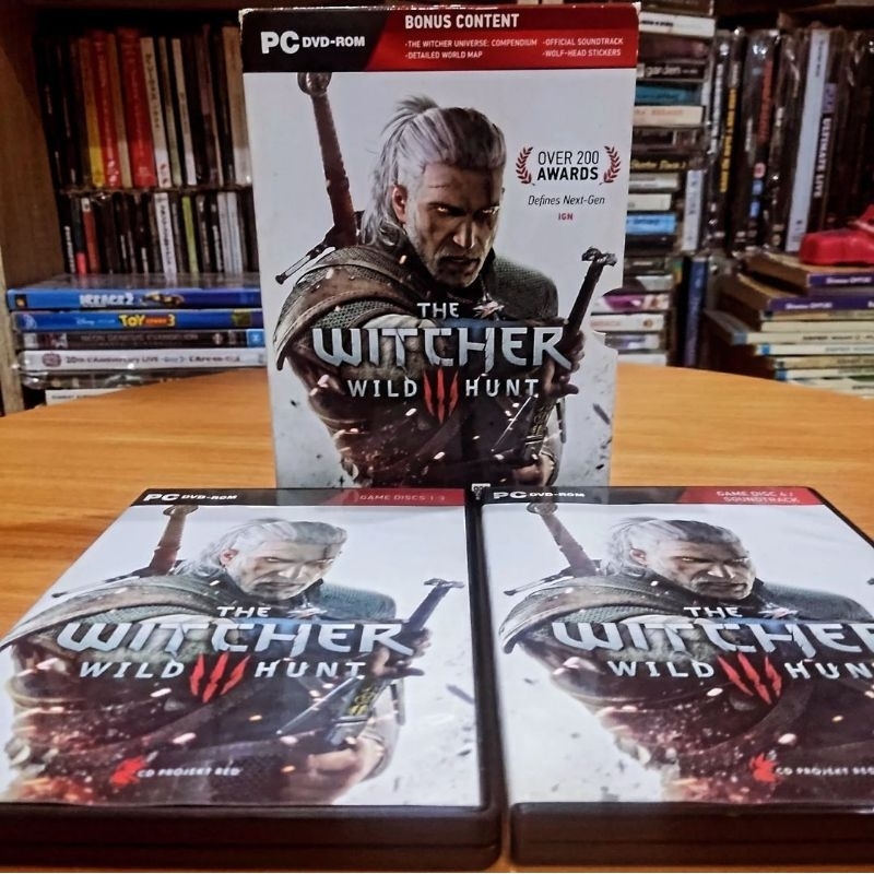 DVD GAME PC ORI The Witcher III 3 Wild Hunt