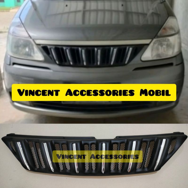 Grill Nissan Serena Apollo C24 CT HWS Non Autech 2004 2005 2006 2007 2008 2009 2010 2011 2012 Terbar