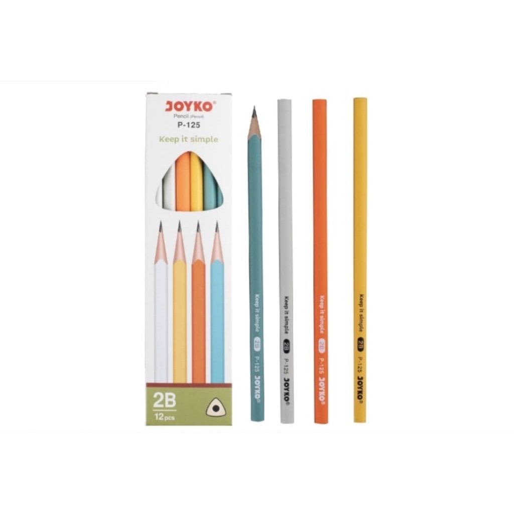 

Pensil 2B Joyko P-125 (1 Pack)