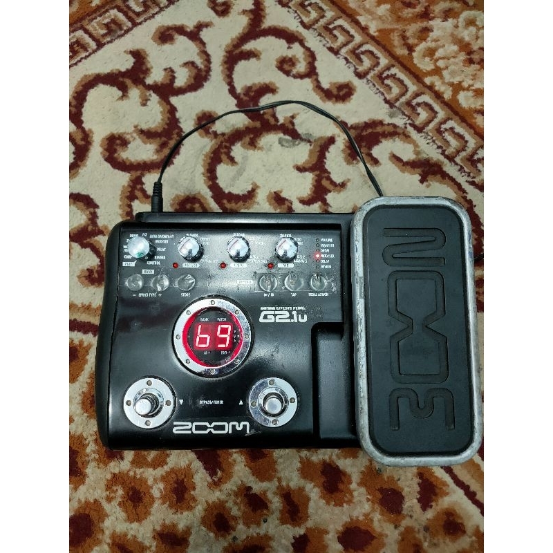 efek gitar zoom G2.1u normal lancar jaya