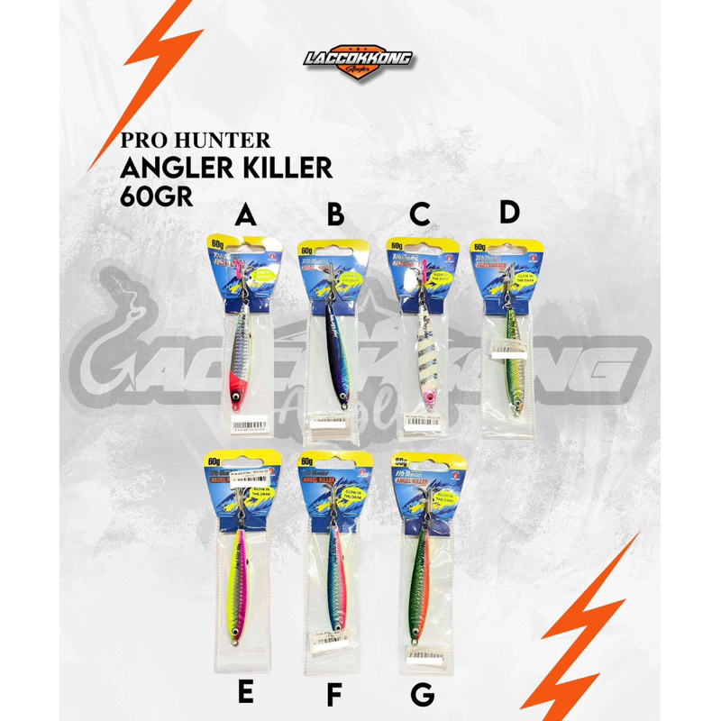 metal jig - jig Angler killer - fash jig angler killer 60 g