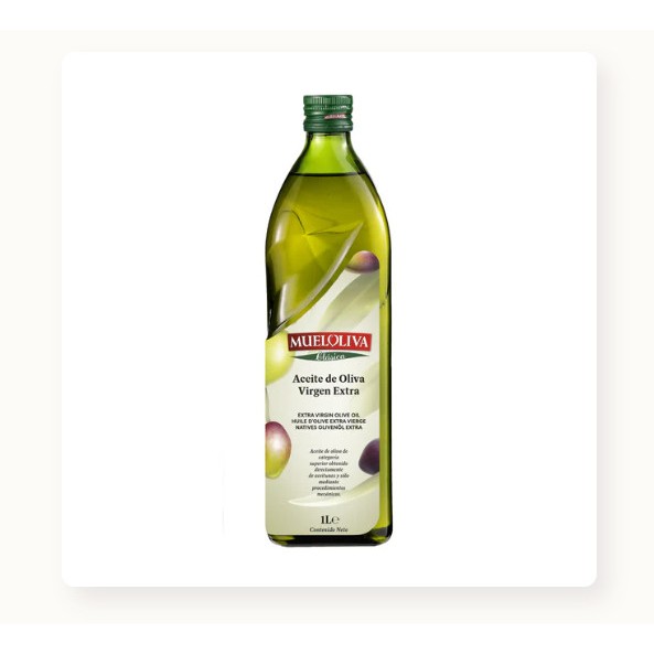 

Extra Virgin Olive Oil Mueloliva / Minyak Zaitun Mueloliva - 1 L