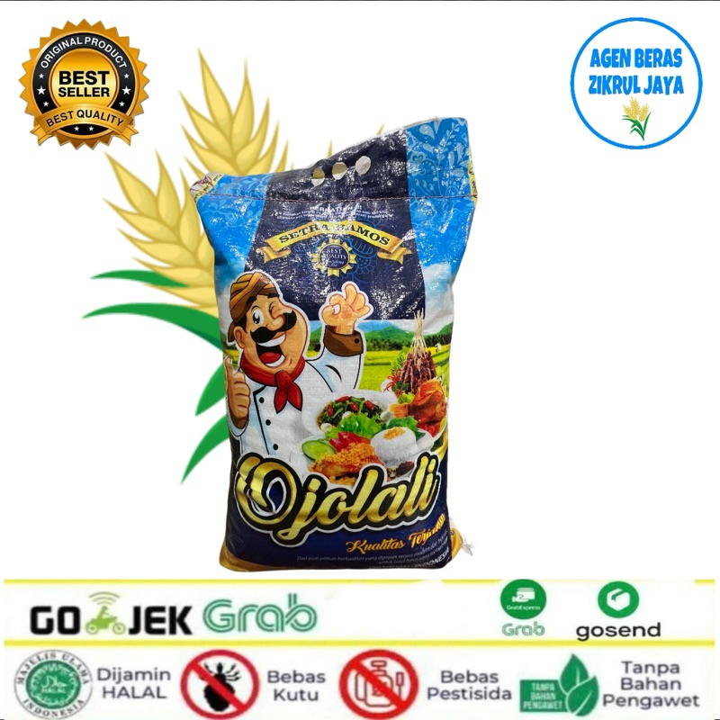 

BERAS CAP OJOLALI ( pandan wangi super ) 20kg, 10kg, 5kg dan 25lt, 20lt, 15lt, 10lt, 5lt