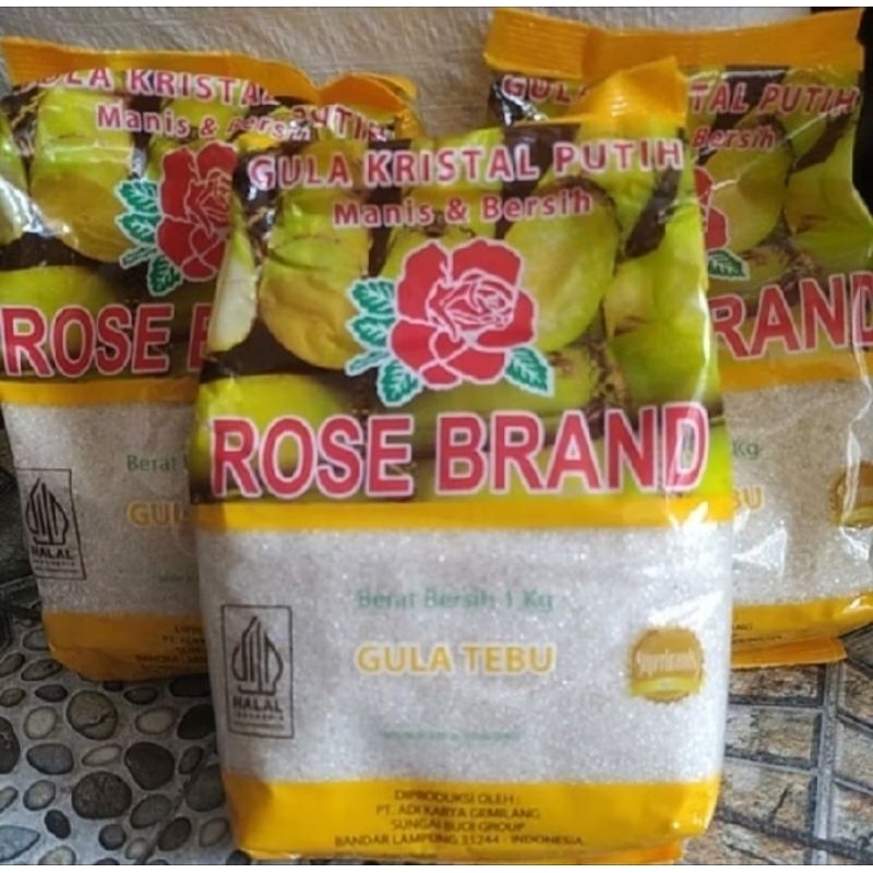 

ROSE BRAND GULA PASIR 1KG 1 SAK