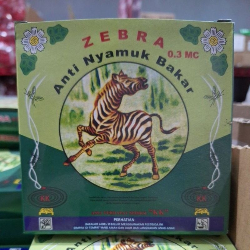 OBAT NYAMUK BAKAR ZEBRA