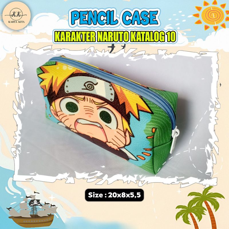 

MIX PENCASE | kotak pensil karakter NARUTO KODE 10