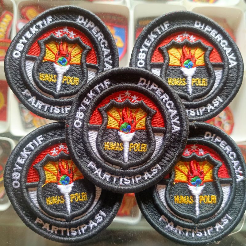 bed bordir Humas Polri