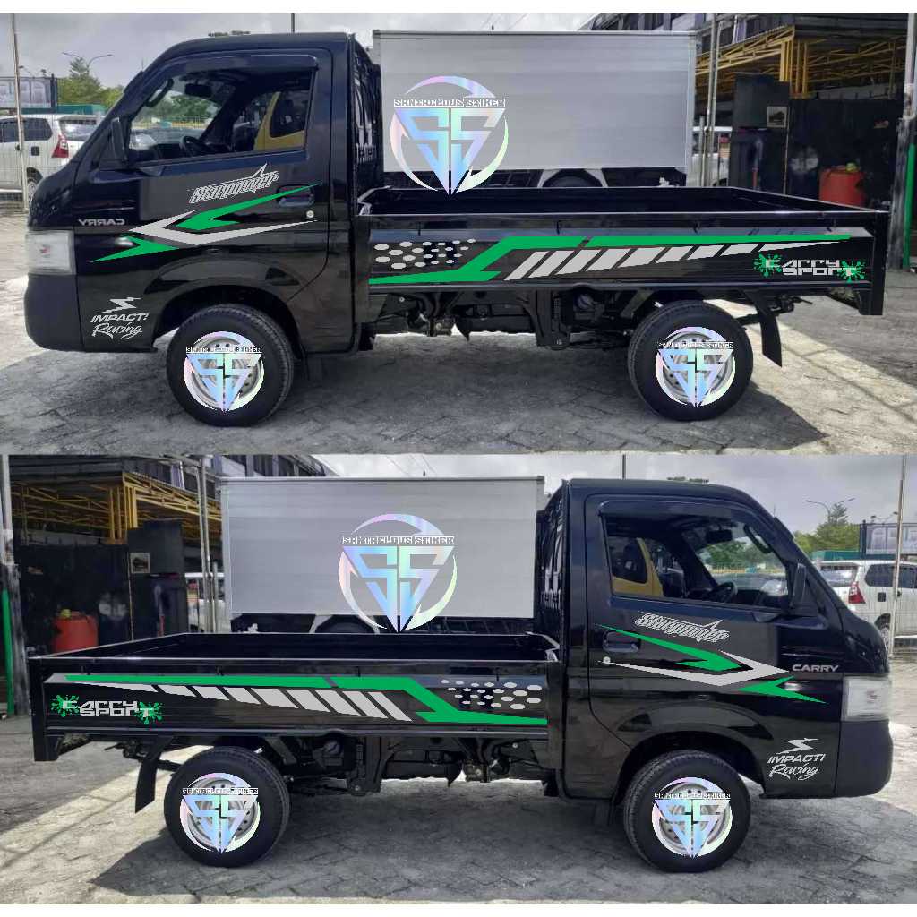 Terbaru Stiker Mobil Pick Up New Carry Sticker Bodi Mobil New Carry Stiker New Carry Stiker Mobil