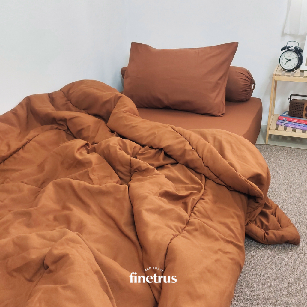 Finetrus - Bedcover Set Sprei 120x200 Ukuran Single