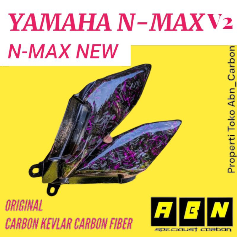 Sirip Body kecil Nmax new karbon Kevlar Nmax v2