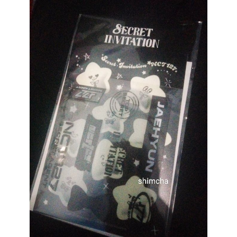 nct 127 deco sticker md anniversary jaehyun ver (sticker only)