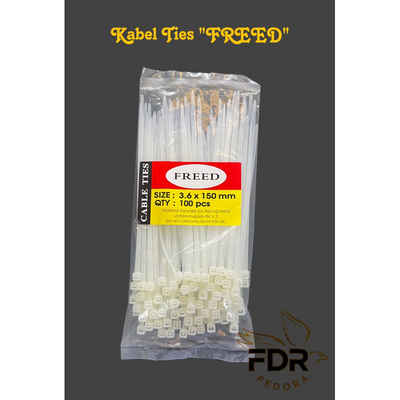 Kabel Ties Freed3.6x150/Cable Ties 3.6x150/Kabel ties 3.6x150/Freed