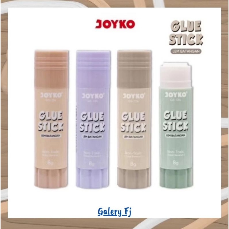 

LEM STICK/GLUE STICK JOYKO GS-124 8gr SATUAN (1 PCS)