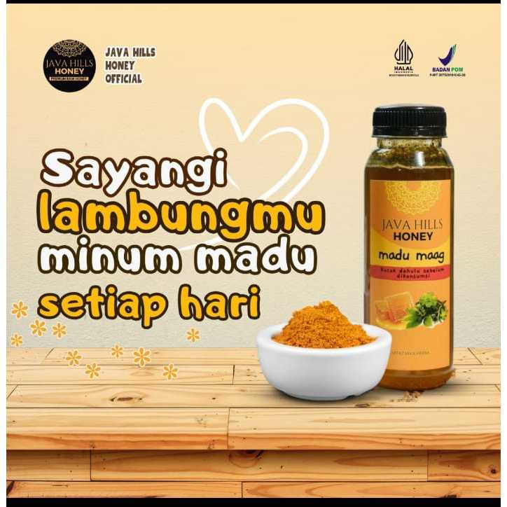 

Java Hills Honey Javahills Madu Maag Lambung Gerd Mual Herbal