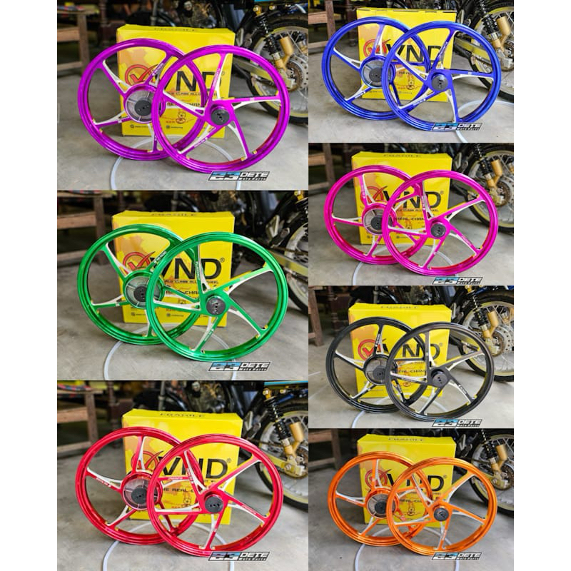 velg Racing VND KZR yamaha Jupiter Z Fiz r force 1 dll