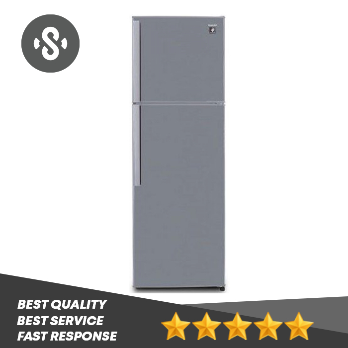 SHARP SJ-450GP-SD Big Kirei Series Kulkas 2 Pintu 352 L