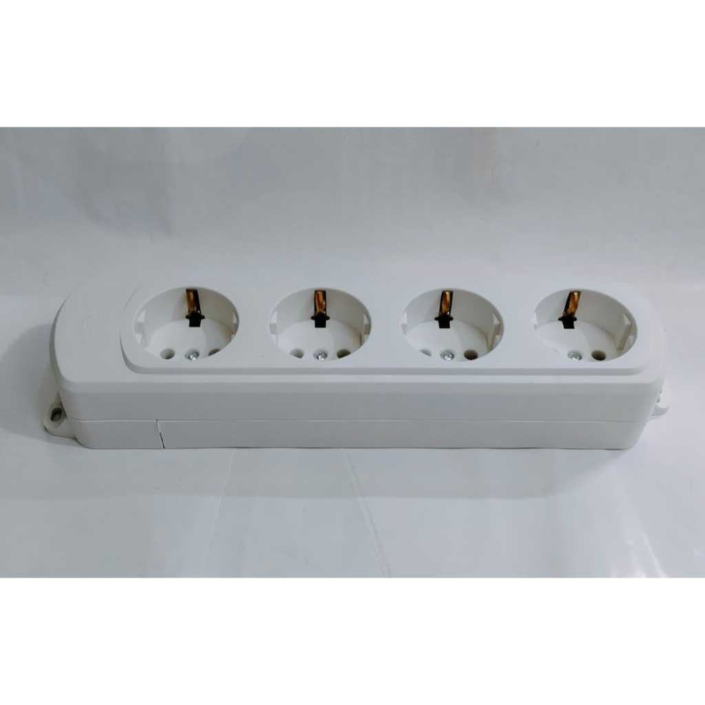 STOP KONTAK 4 LUBANG OUTBOW HISTAR EXTENSION STOP KONTAK OUTBOW