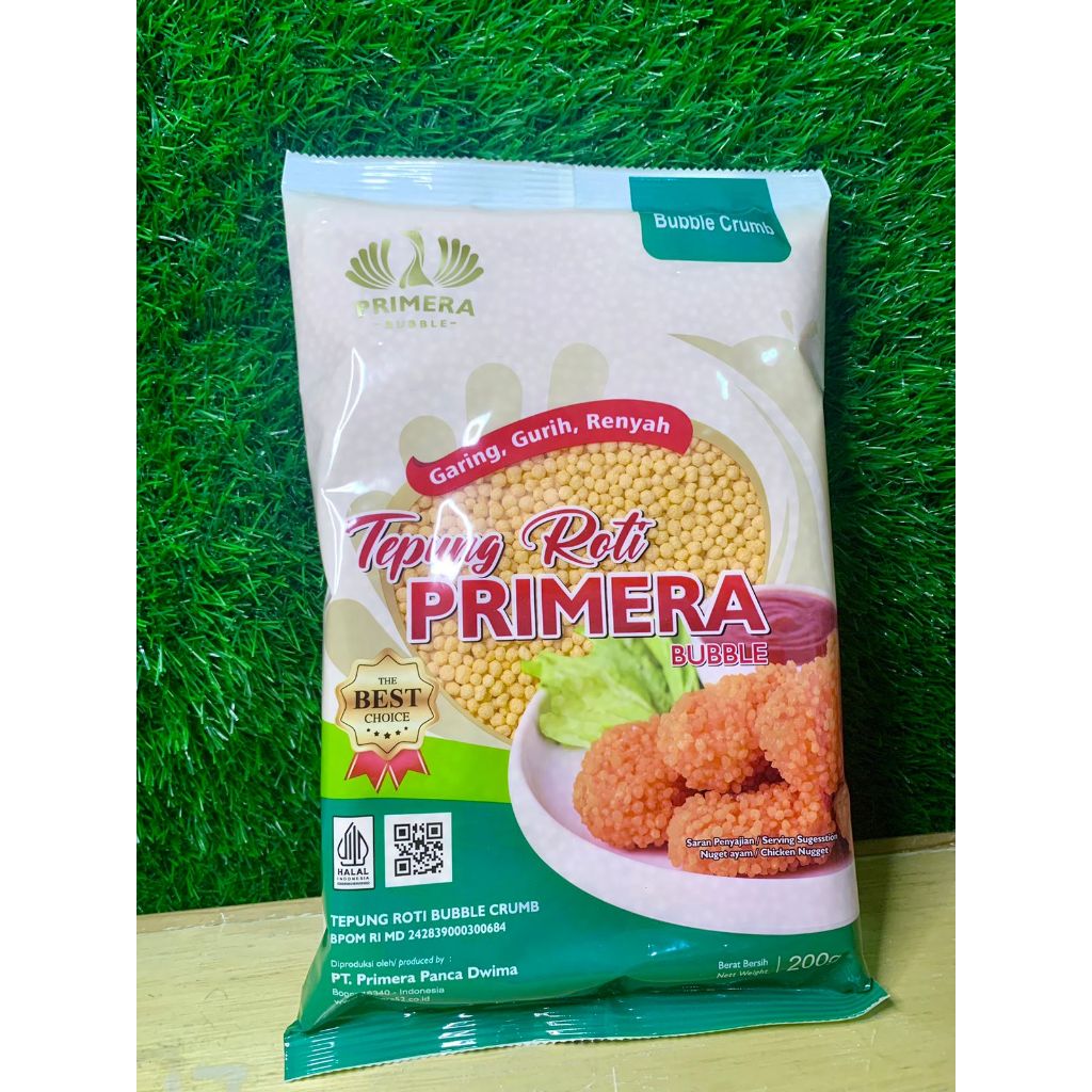 Tepung Roti Primera Bubble / Tepung Roti Bubble Crumb 200gr