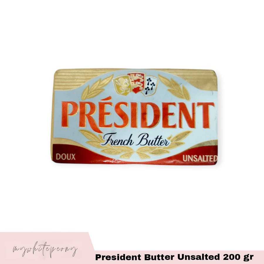 

President Unsalted Butter 200 Gr