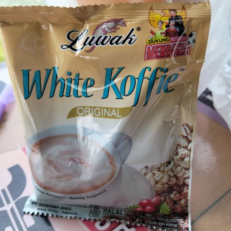 

white koffe