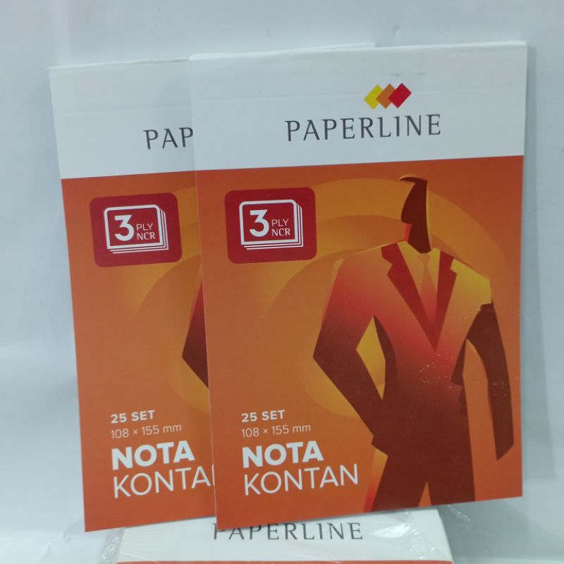 

PAPERLINE NOTA KONTAN 3 PLY 108x155mm ( 25 set) / pcs