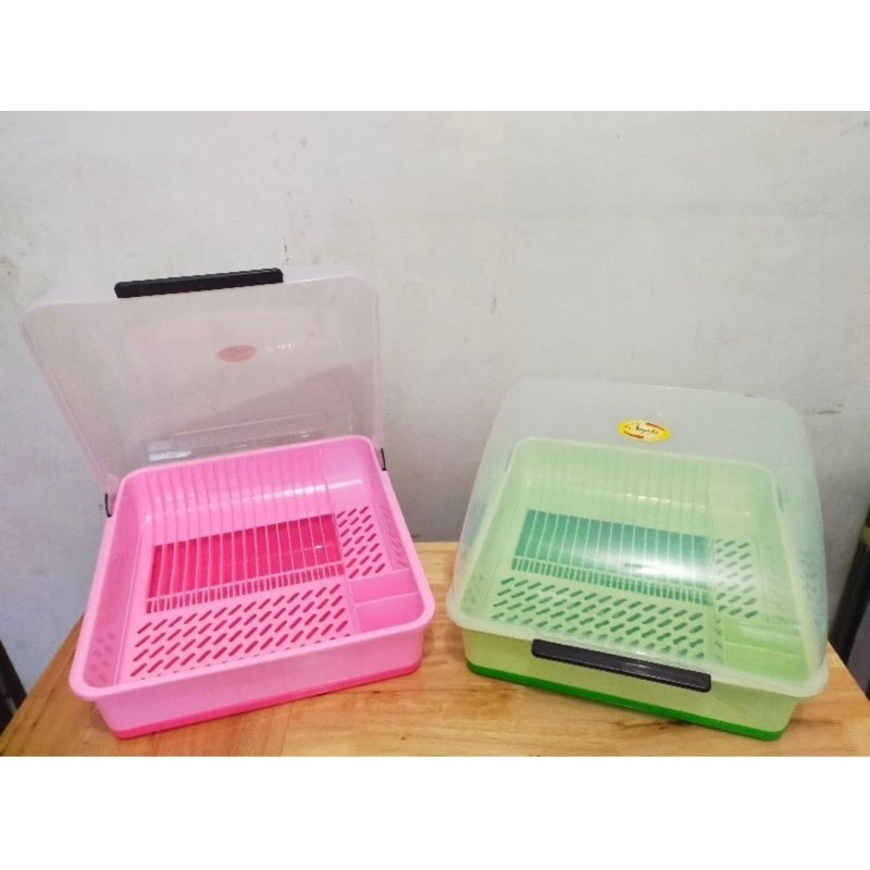 Rak piring tutup Nagata 509 / Rak piring tutup + Nampan