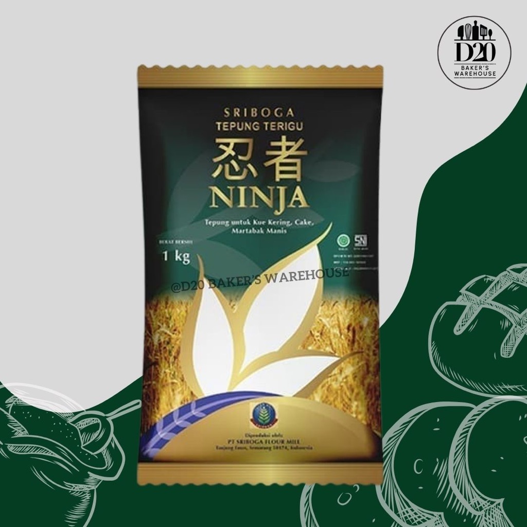 

Sriboga Tepung Terigu Ninja 1kg