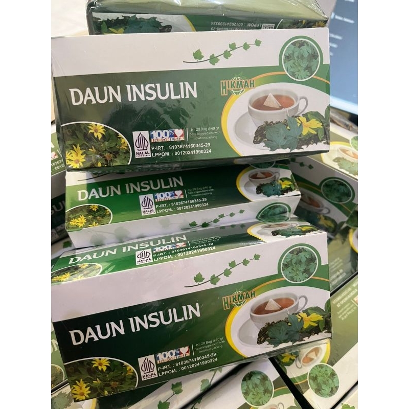 

Teh celup Daun Insulin / Teh untuk Diabetes / 20 Kantong