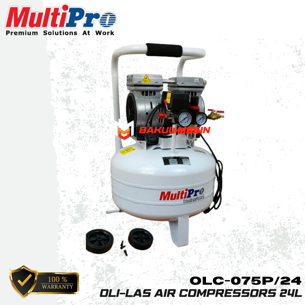 MULTIPRO OLC075OW OLC 075 OW TABUNG BULAT KOMPRESOR LISTRIK 075HP 24L