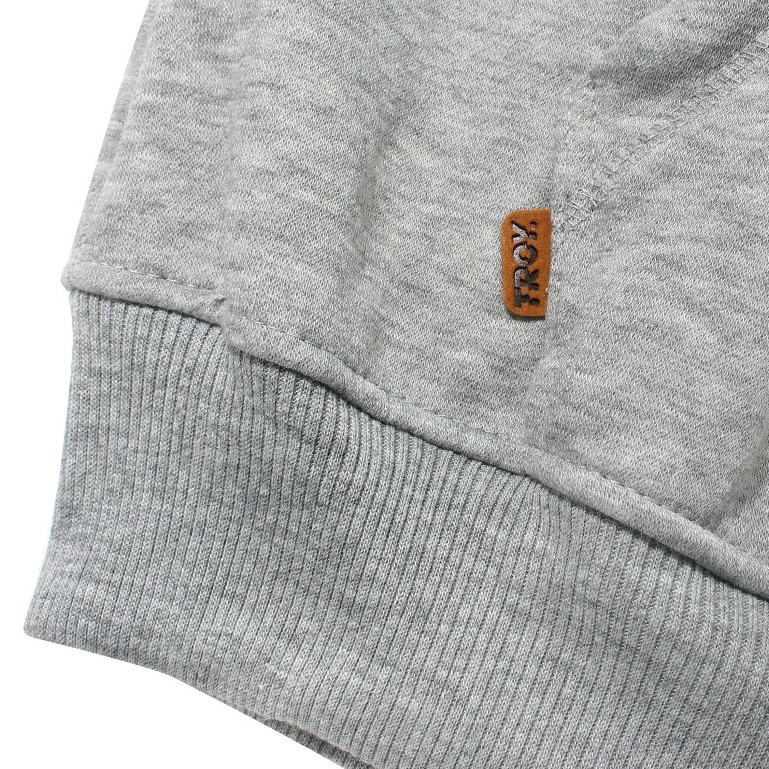 Troy Company Sweater Hoodie Misty Stay Busy - Hoodie Pria Abu Misty KH 2831