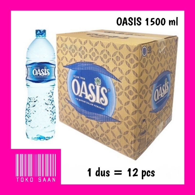 

OASIS 1,5 LITER 1 DUS ISI 12 PCS