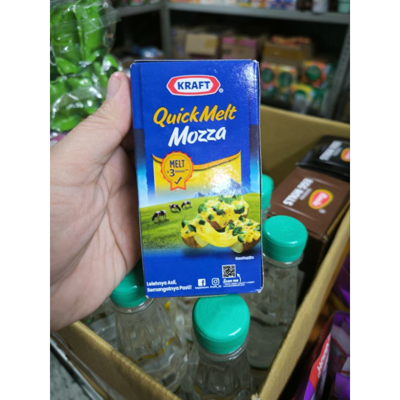 

Keju Kraft Quick Melt Mozza Cheese 150 Gram