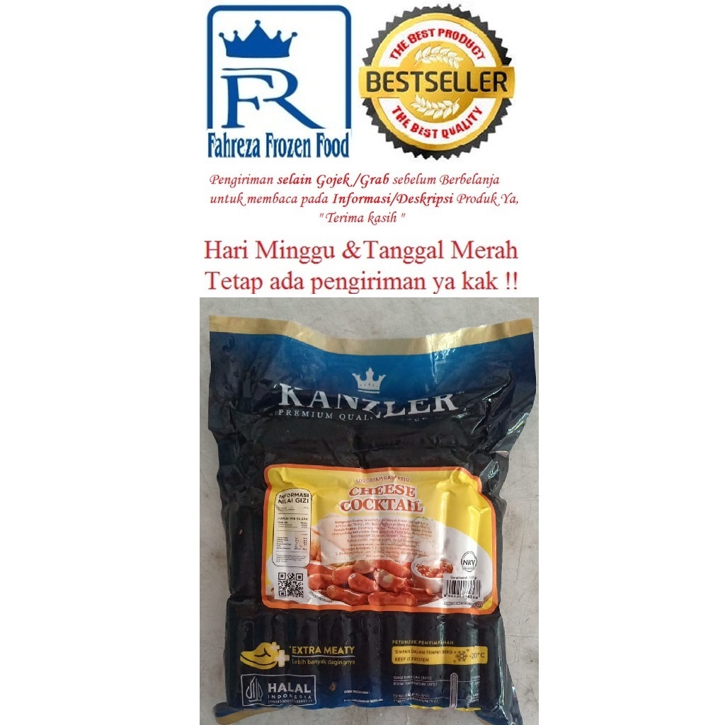

Kanzler Cheese Cocktail 500 Gram Harga Promo