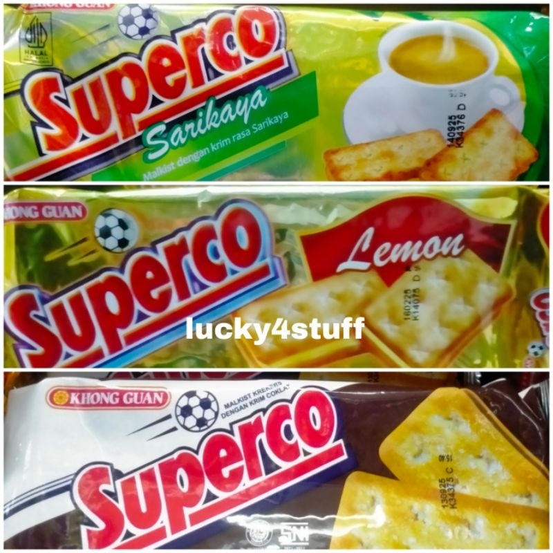 

Khong Guan Superco Lemon Srikaya Coklat 138gr